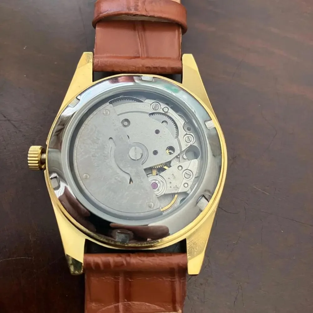 Citizen Eagle 7 36mm Gold and Brown Automatic Watch